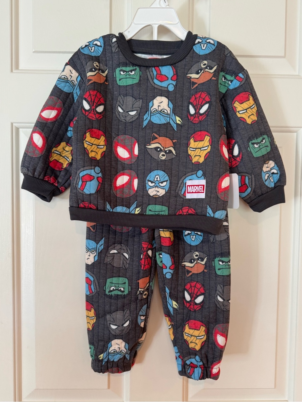 Marvel Superheroes,  Two Piece Jogger Set, 2T